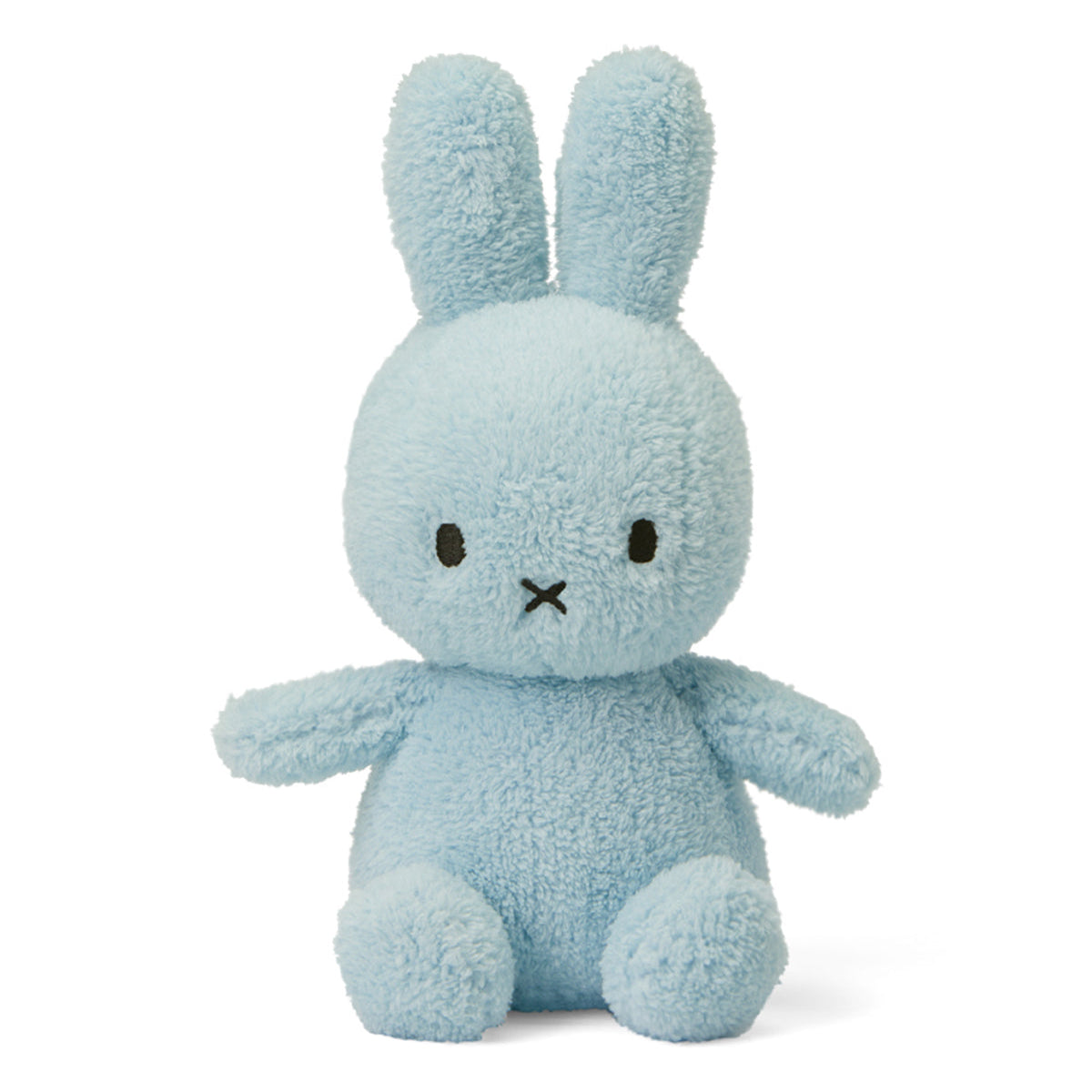 Blue plush Miffy bunny.