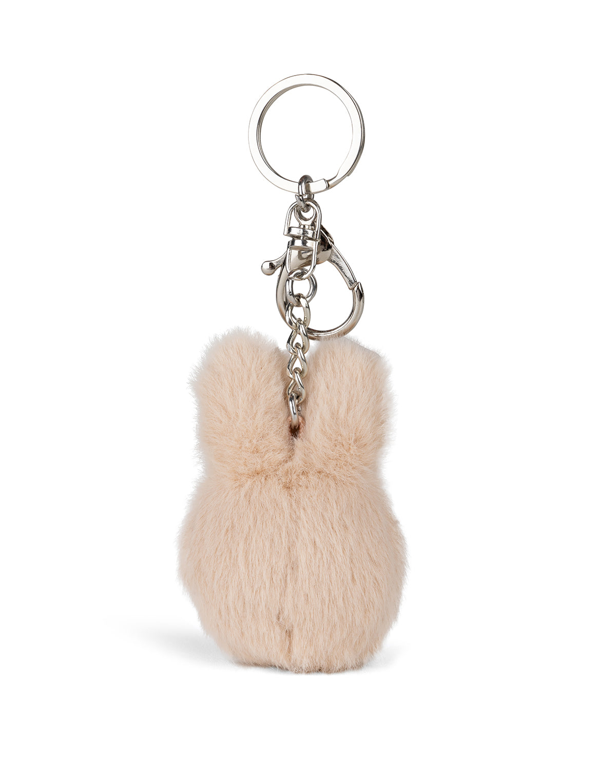 Fuzzy bunny keychain.
