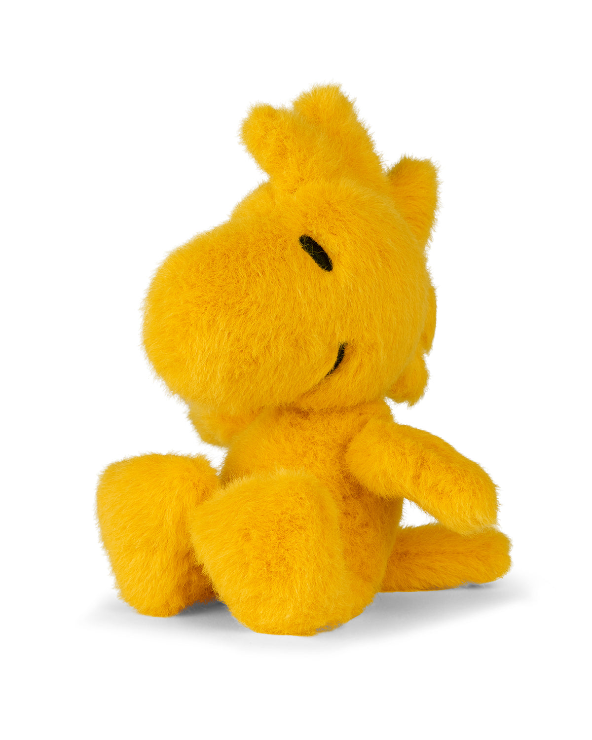 Yellow, plush Snoopy's friend Woodstock toy.