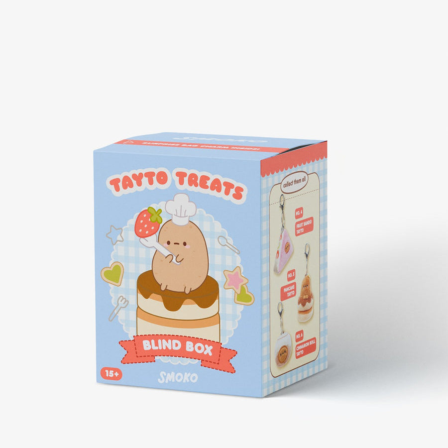 Tayto Treats blind box packaging on a white background