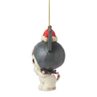 Kuromi Christmas tree ornament hanging.