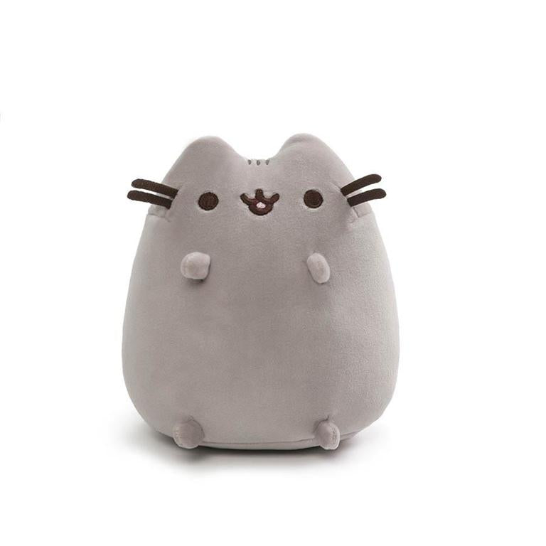 Gray Pusheen cat plush.