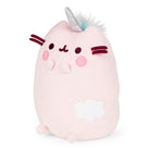 Pink plush unicorn cat with a cloud.