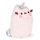 Pink unicorn cat plush toy.