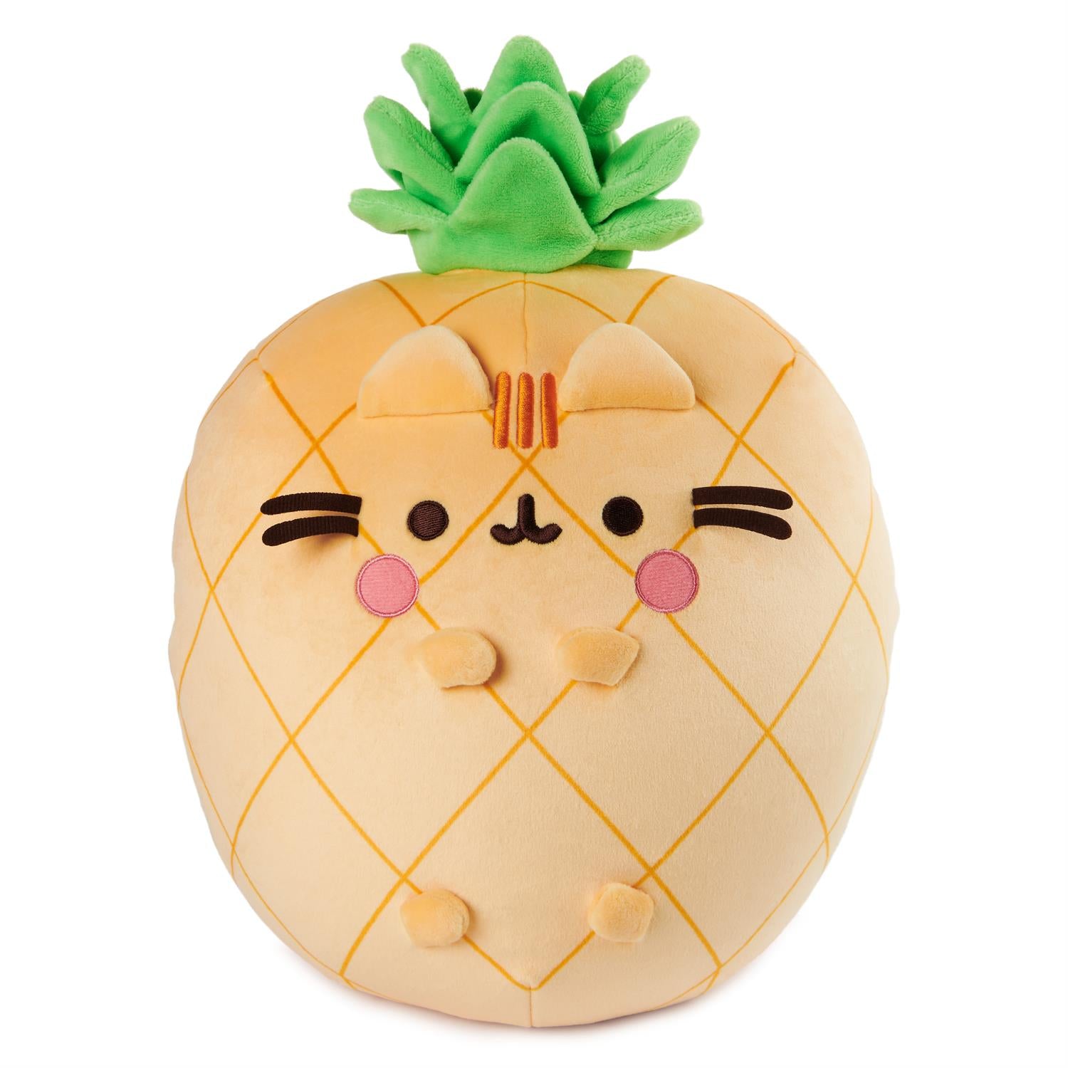 Stuffed plush pineapple cat.
