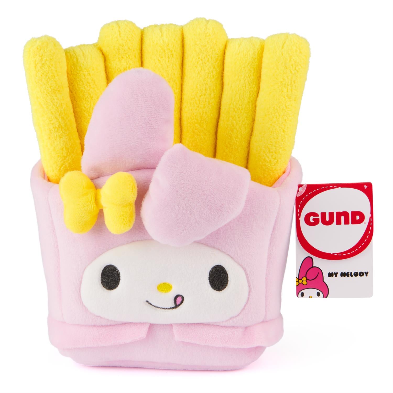 Gund My Melody French fries plush toy.