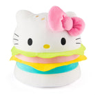 Stuffed toy of Hello Kitty as a burger.