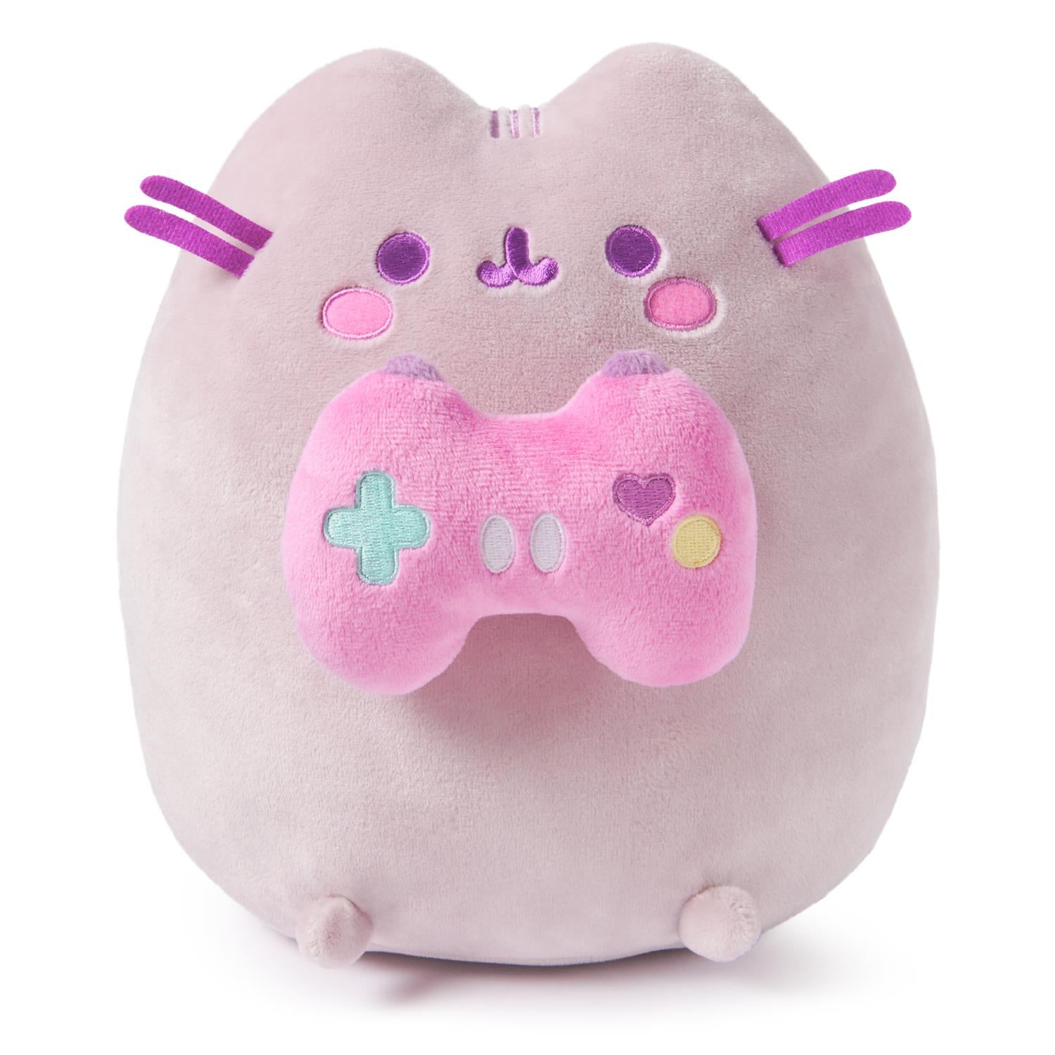 Pusheen gamer plush toy.