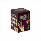 Close-up of a Hershey's with Anirollz surprise plush box, featuring cartoon animals resembling the plush toys inside.