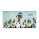 A storybook page with illustrations of polar bears shaking a tree.