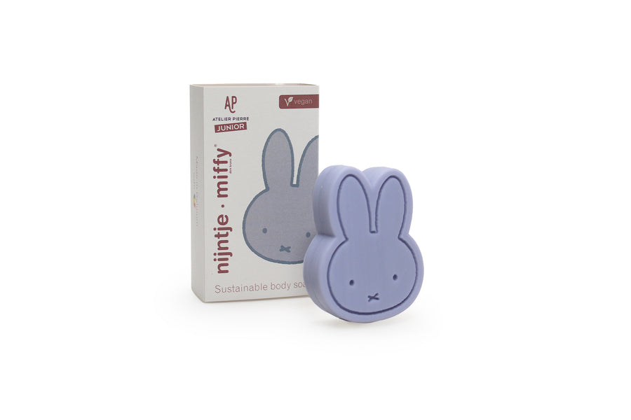 Miffy soap and packaging.