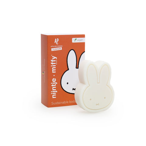 Rabbit-shaped soap and packaging.