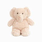 Stuffed plush elephant toy.