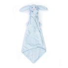 Blue bunny-head security blanket.