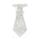 Gray plush bunny security blanket.