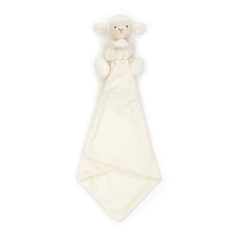 Cream lamb security blanket.