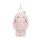 Pink bunny keychain.