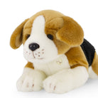 Stuffed beagle dog.