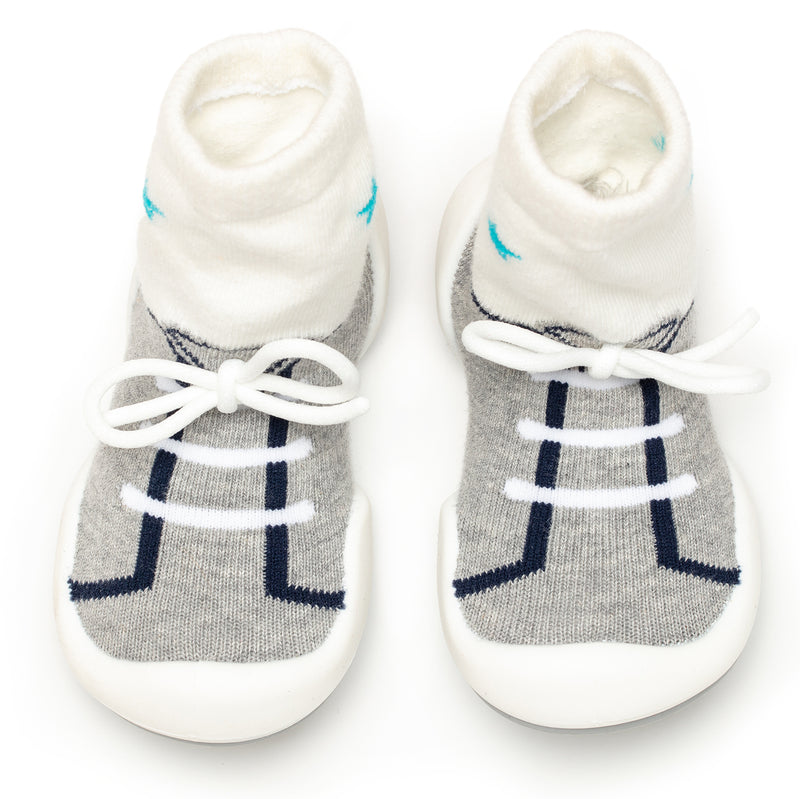 Komuello Baby Shoes - String - Grey