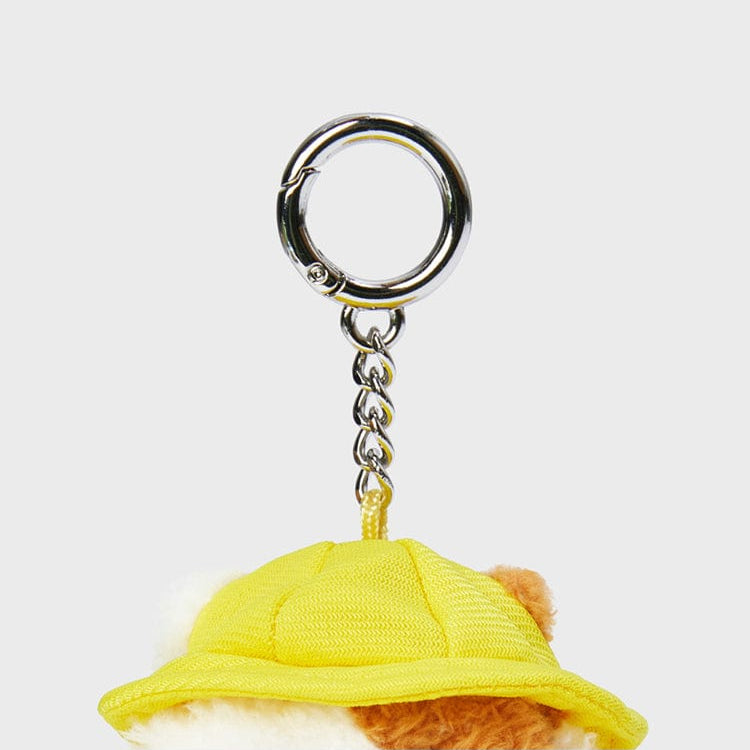 Yellow cap keychain.