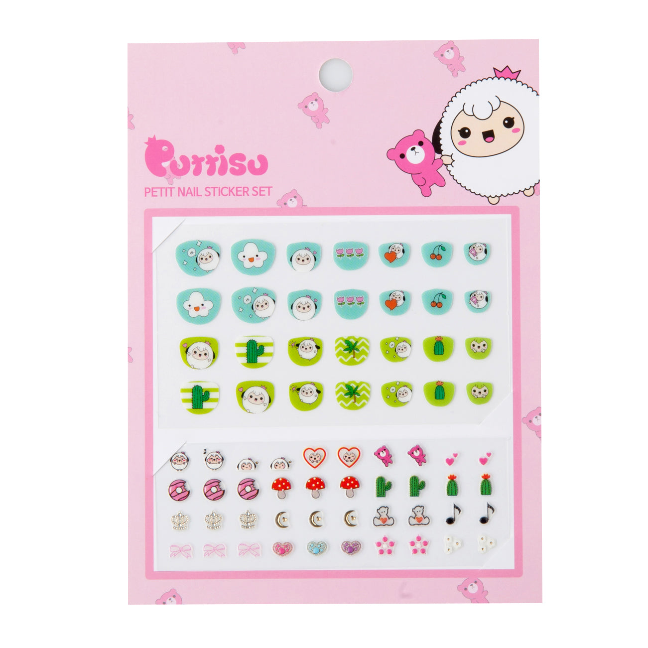Sheet of Corrisu Petit nail stickers.