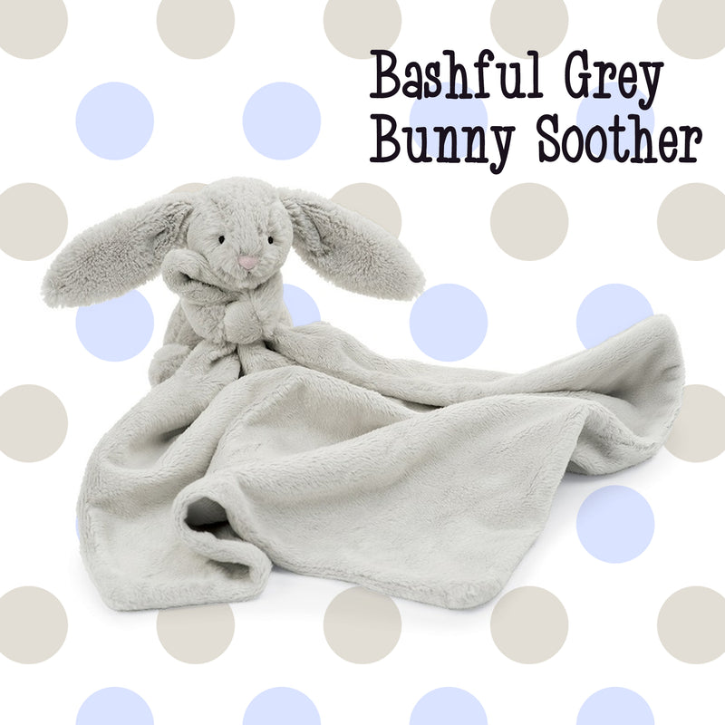 Bashful Grey Bunny Soother