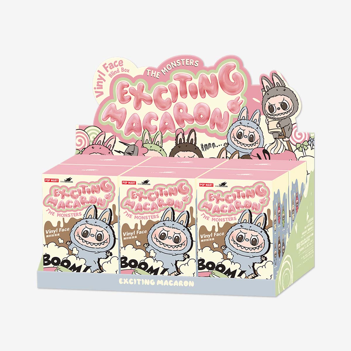 THE MONSTERS - Exciting Macaron Vinyl Face Blind Box – JINI MINI