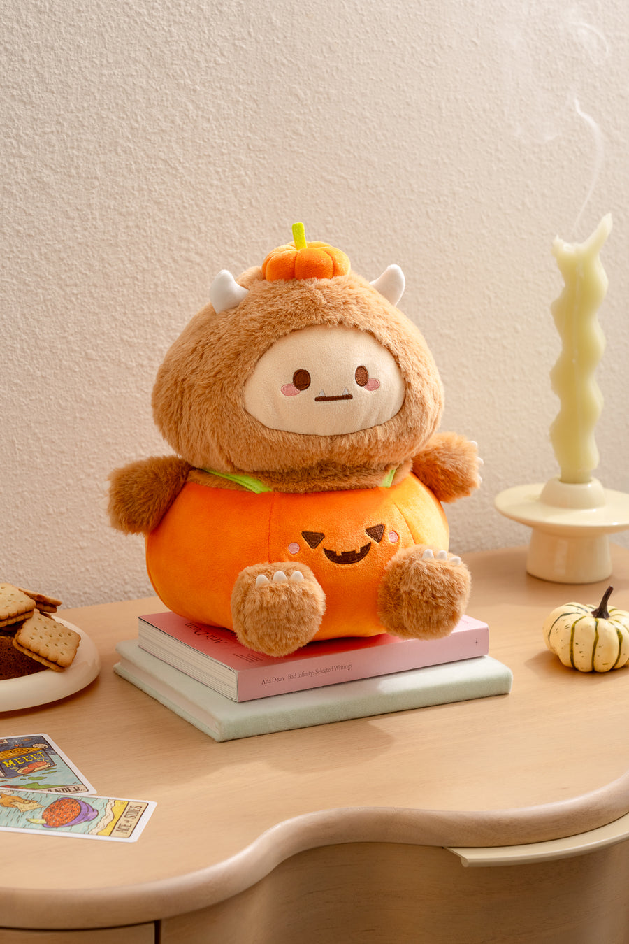 Smoko Pumpkin Hank Yeti Midi Mochi Plush – JINI MINI