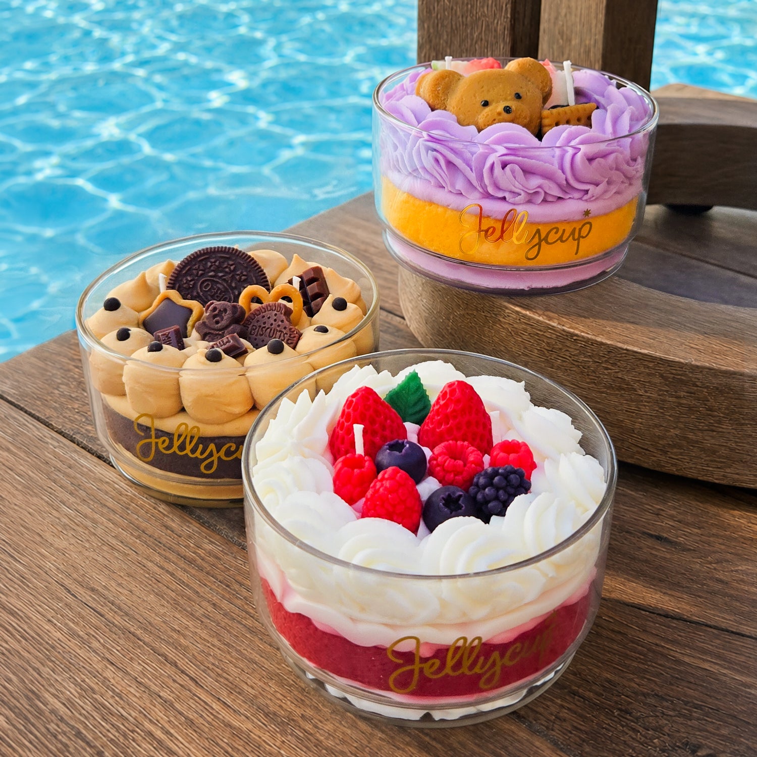 Jellycup Cake Soy Wax Candle | Bakery-Inspired Decor – JINI MINI