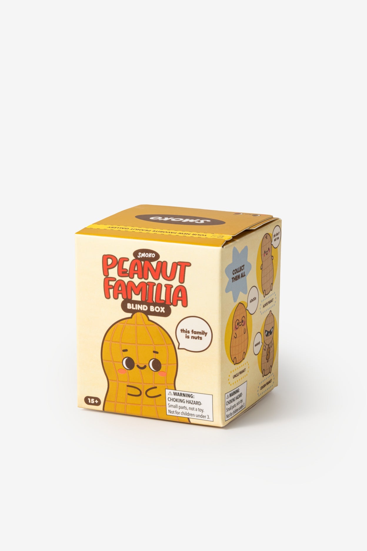 Peanut Familia snack box on a white background