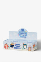 Display box of Smoko blind boxes themed 'Tattoo Under the Sea' on a white background