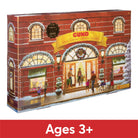 Gund Advent Calendar packaging with a festive store front design on a white background.