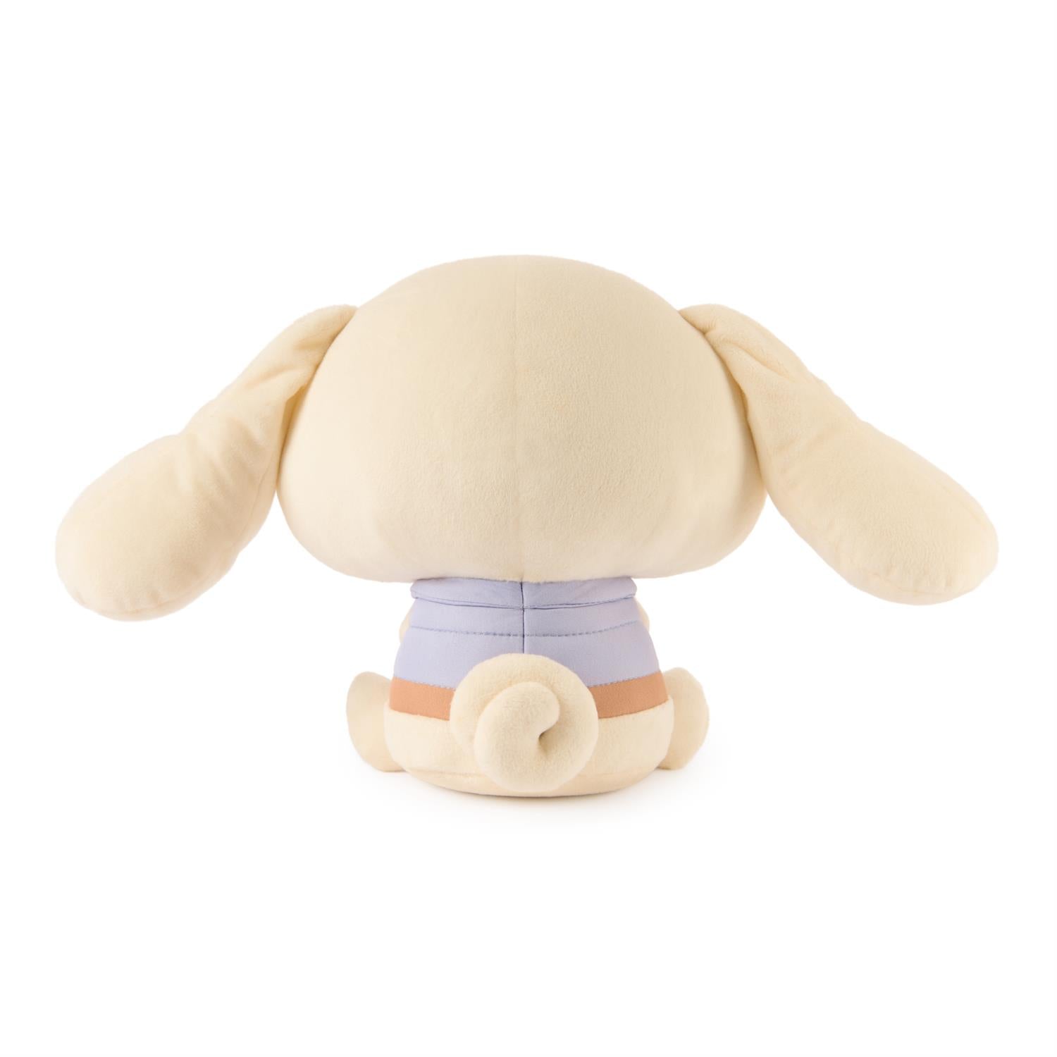 Plush toy with large ears on a white background