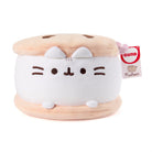 Plush toy with a tag indicating it is a Pusheen product by Gund on a white background