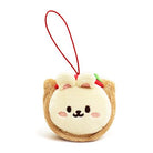 Stuffed bunny keychain.