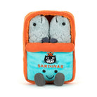 Stuffed, plush sardine can toy.
