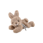 Plush toy rabbit with a white background