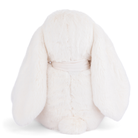 White fur coat on a white background