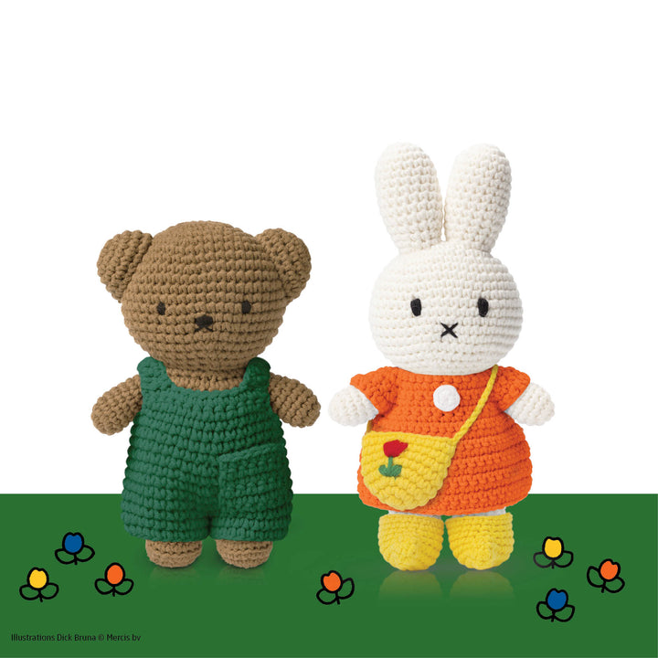 Miffy and her tulip bag (Orange Dress With Tulip Bag) by Just