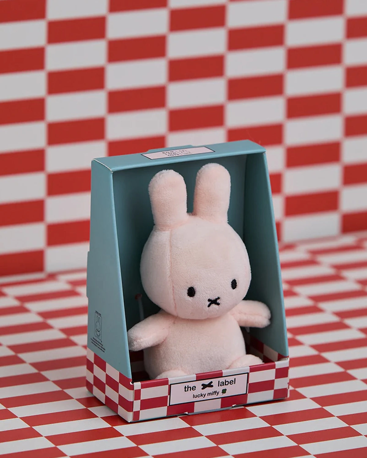 Plush LUCKY Miffy Pink in giftbox 4