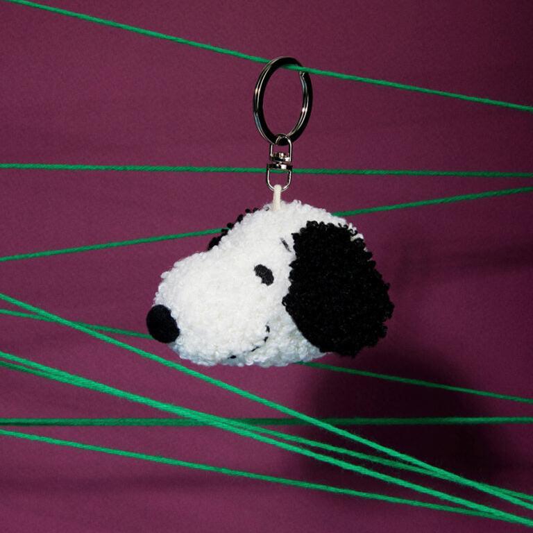 Keychain PEANUTS SNOOPY ECO BEAR Teddy Cream 2
