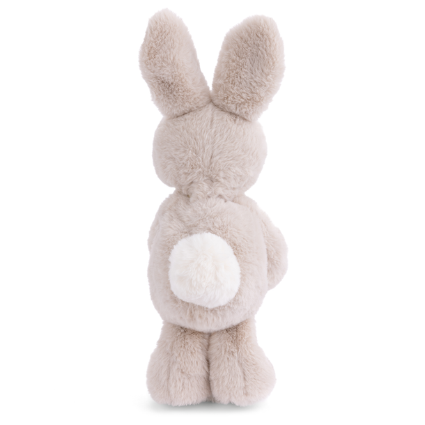 Plush donkey toy on a white background