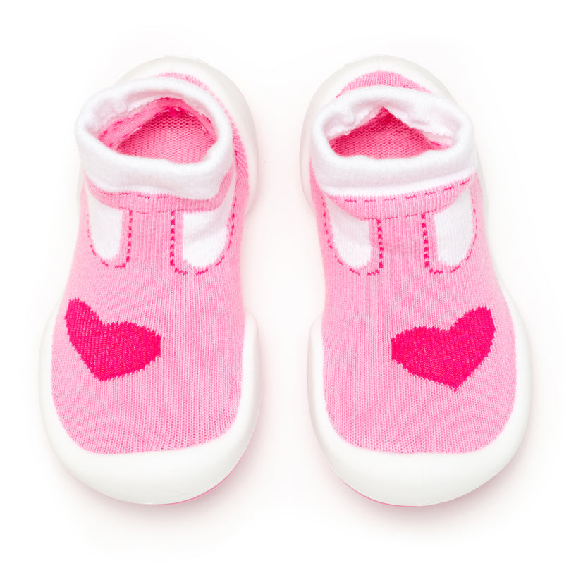 Komuello Baby Shoes - T-Strap Heart