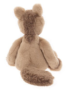 Textured teddy bear with a soft brown color