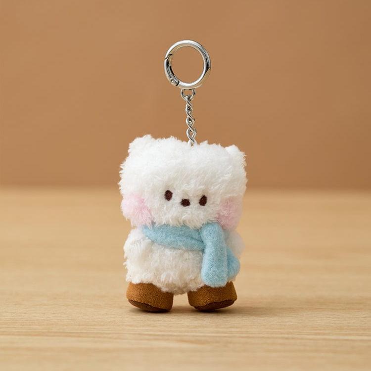 Keychain Rj Bag Charm BT21 Lying RJ Character Soft Plush Stuffed