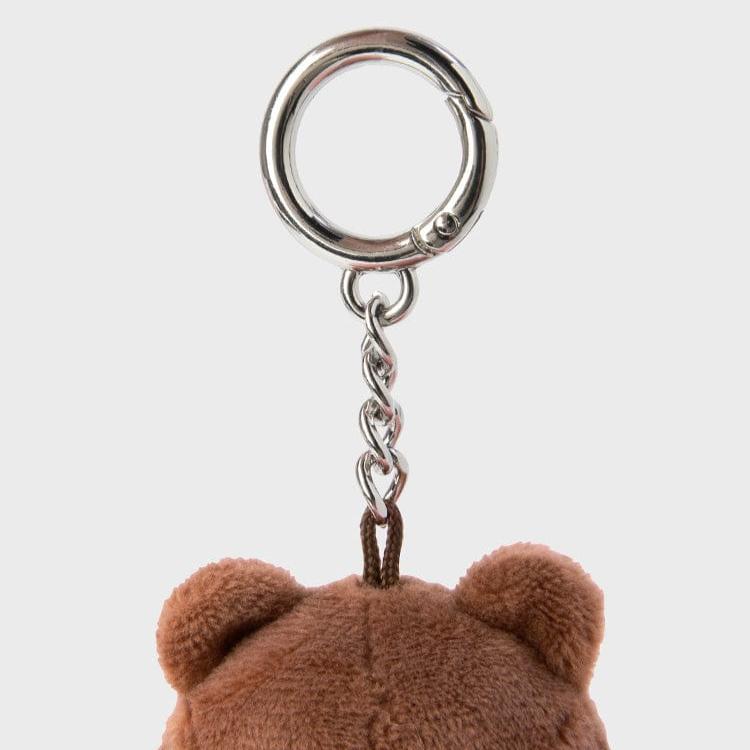 【Monamhee x Line Friends】 Beunamhee Keyring Brown★人気 MNH ミニぬいぐるみキーリング Beunamhee – LINE FRIENDS SQUARE