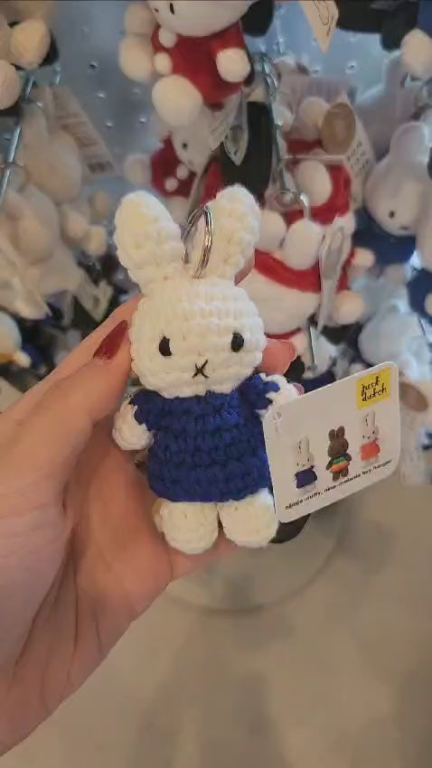 Just Dutch Miffy Keychain - Navy – JINI MINI