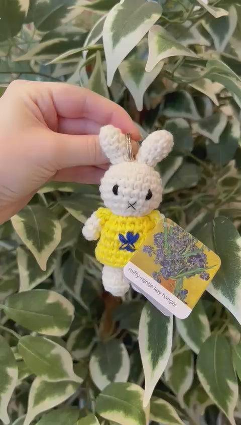 Miffy Handmade Key Hanger by Just Dutch- Irises – JINI MINI