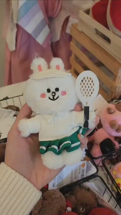 Line Friends CONY Field Day Plush Keyring - Tennis – JINI MINI