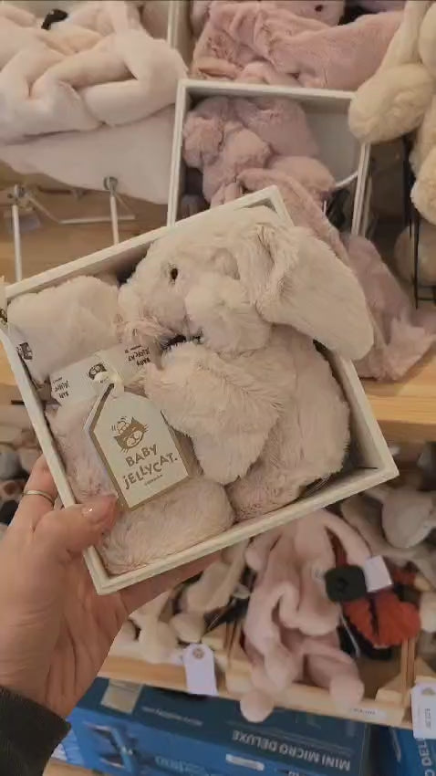 Bunny Bear クリーム色 ぬいぐるみ Jellycat Bartholomew Bear Soother – JINI MINI